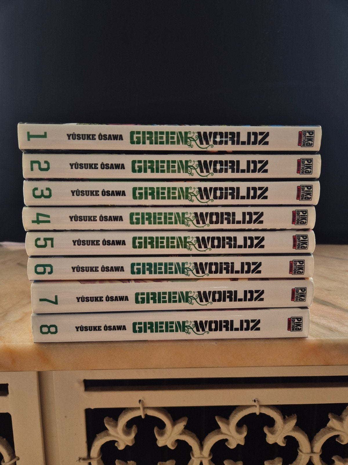 Manga Green Worldz Compleet 8 delen, Ophalen
