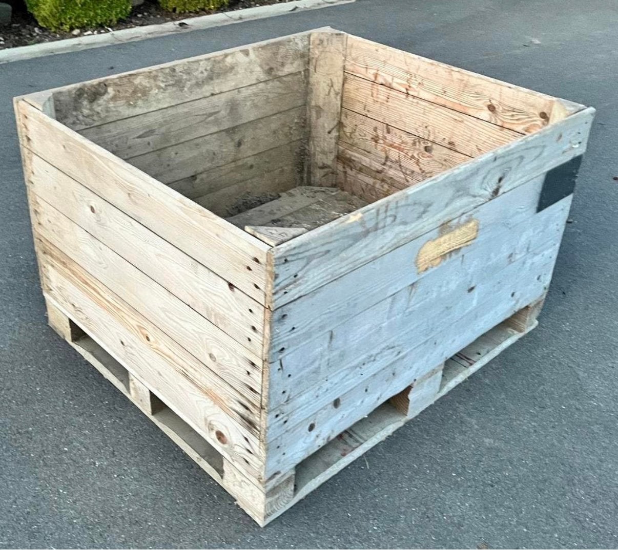 Houten aardappelkist/perenkist/appelkist, Enlèvement, 100 cm ou plus, Utilisé, 50 cm ou plus