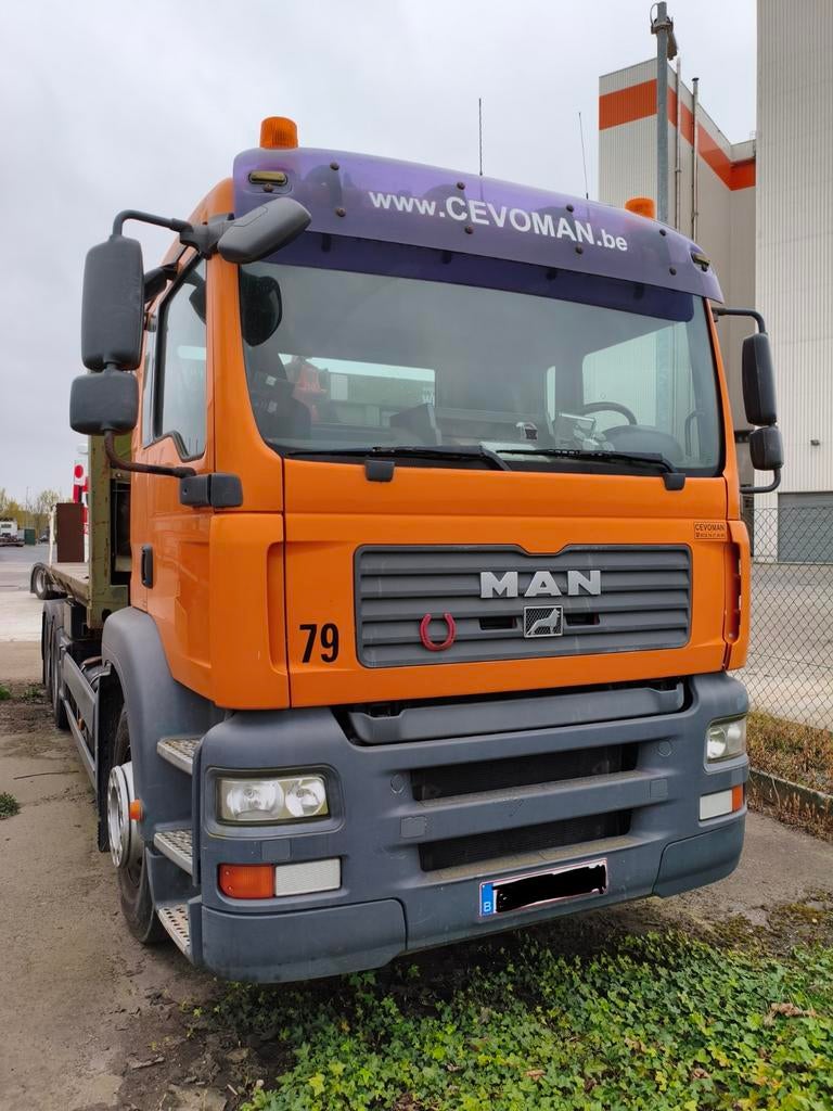 MAN TGA 26.390, Auto's, Vrachtwagens, Automaat, Achterwielaandrijving, Overige kleuren, MAN