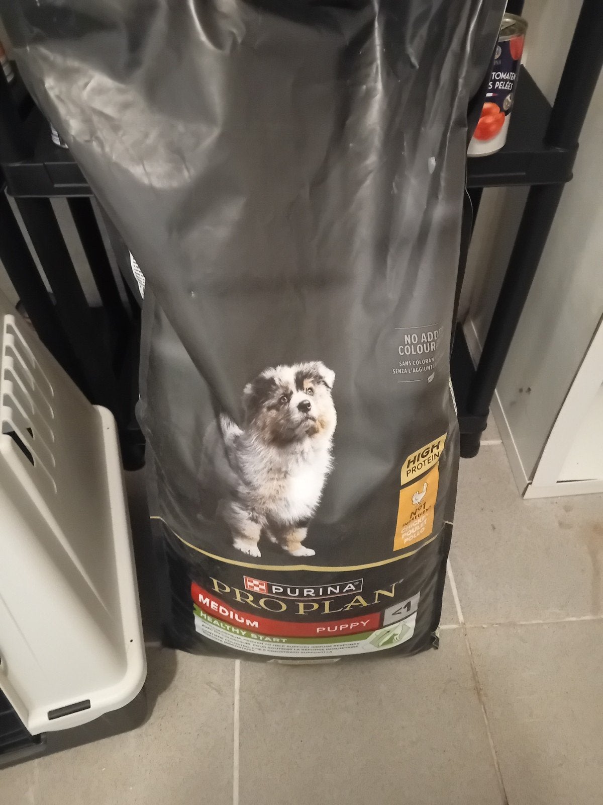 croquettes  pour chiots Purina Proplan, Enlèvement, Chien
