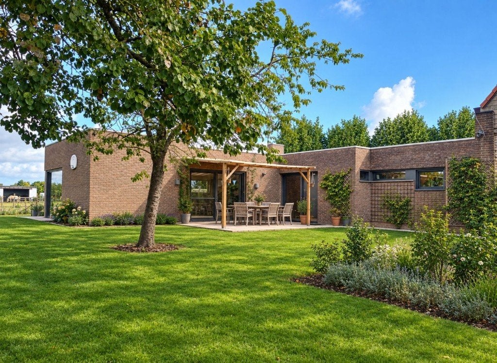 Woning met paardenfaciliteiten, Immo, Benedenwoning, 250 m², Provincie West-Vlaanderen, 1500 m² of meer