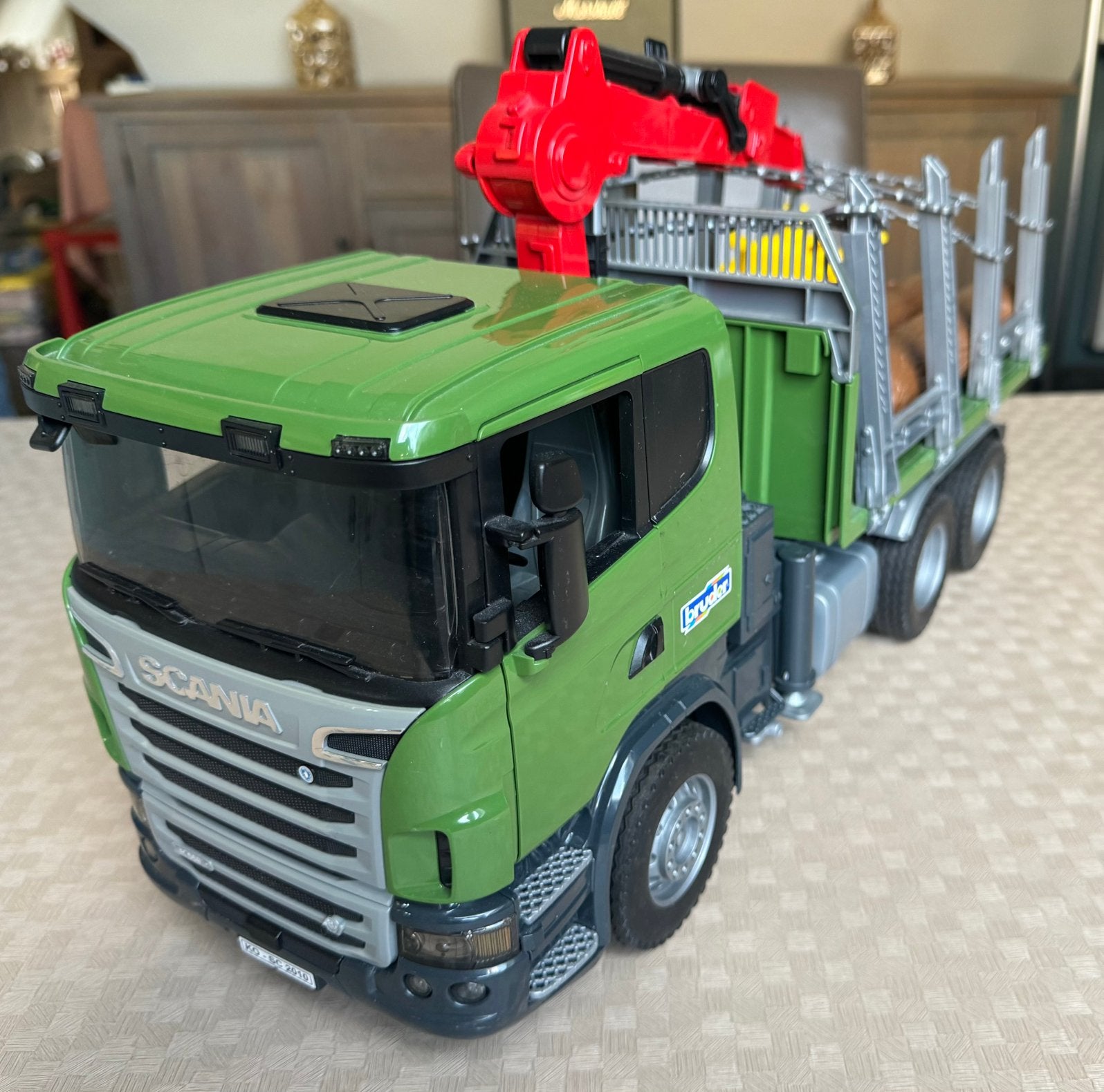 Bruder brudor vrachtwagen, Ophalen, Zo goed als nieuw