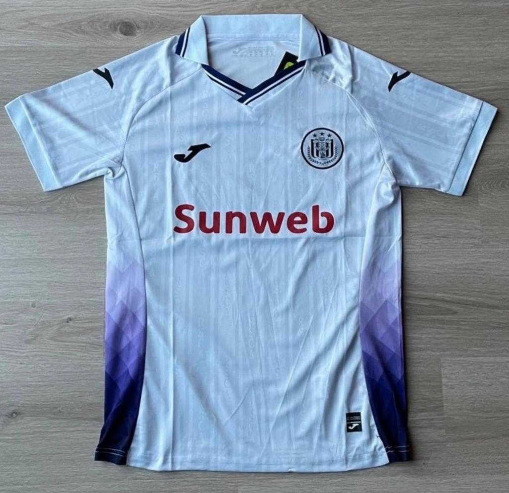 Anderlecht Voetbal Uitshirt Origineel Nieuw 2026, Verzenden