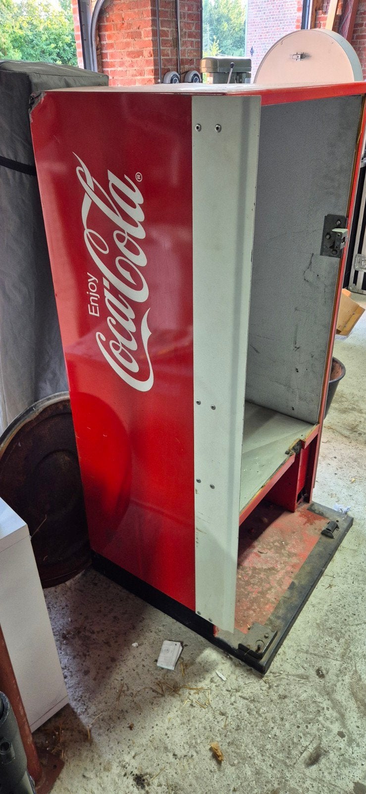 coca cola automaat, Verzamelen, Ophalen, Gebruikt
