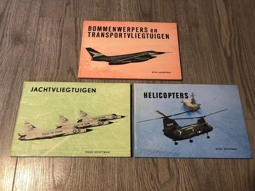 3 luchtvaart boekjes met foto's en tekst en uitleg, Verzamelen, Luchtvaart en Vliegtuigspotten, Ophalen of Verzenden