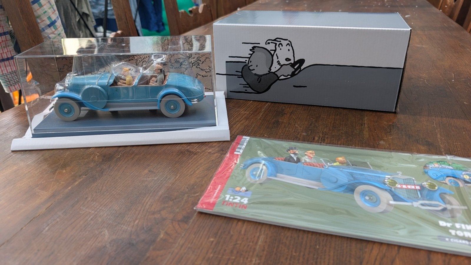 Kuifje Auto 1:24 - Dr. Finney's Torpedo, Enlèvement ou Envoi, Tintin