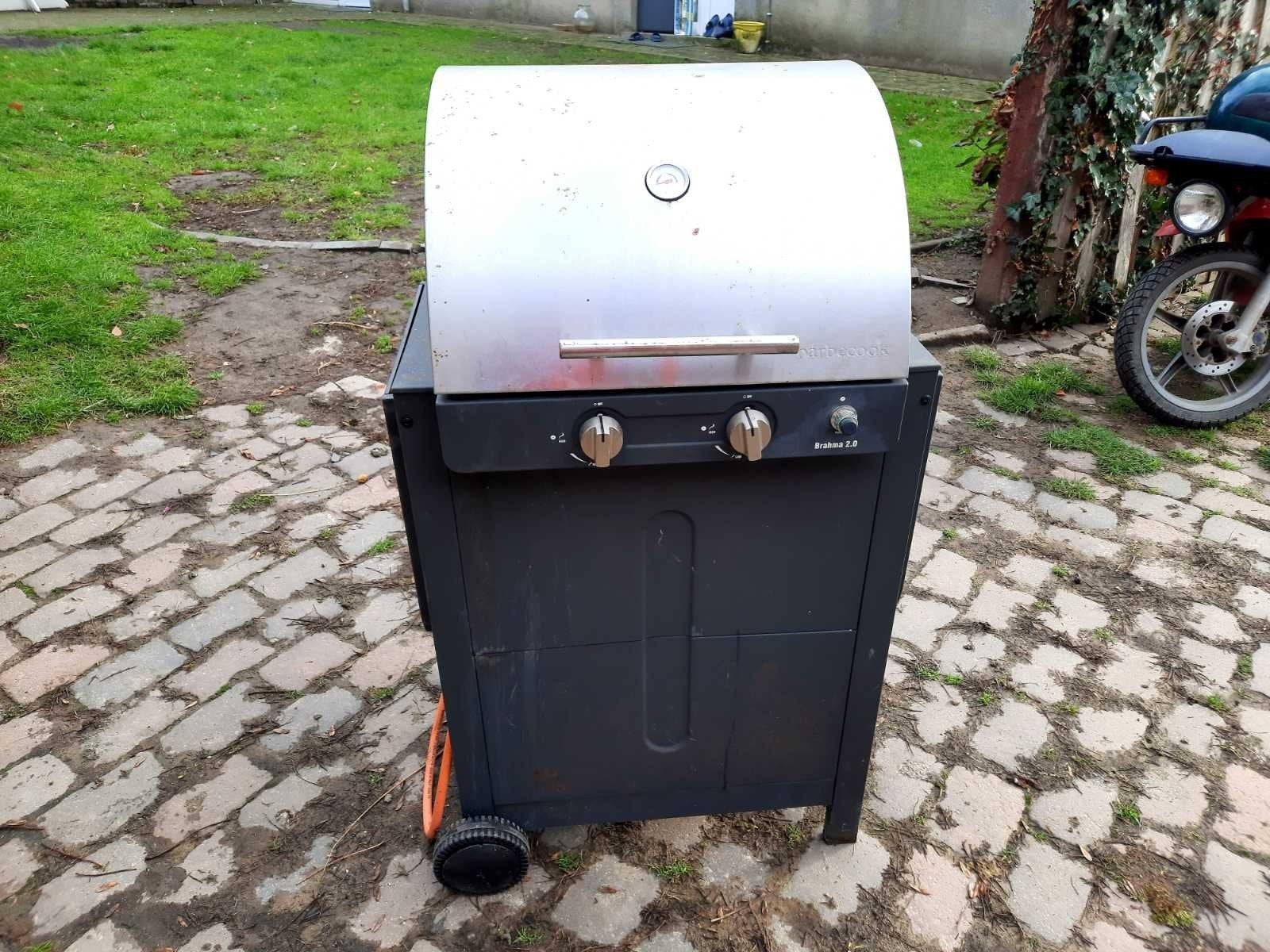 Grote gasbarbecues in zeer goed staat werkt perfect, Jardin & Terrasse, Accessoires pour le barbecue, Enlèvement ou Envoi