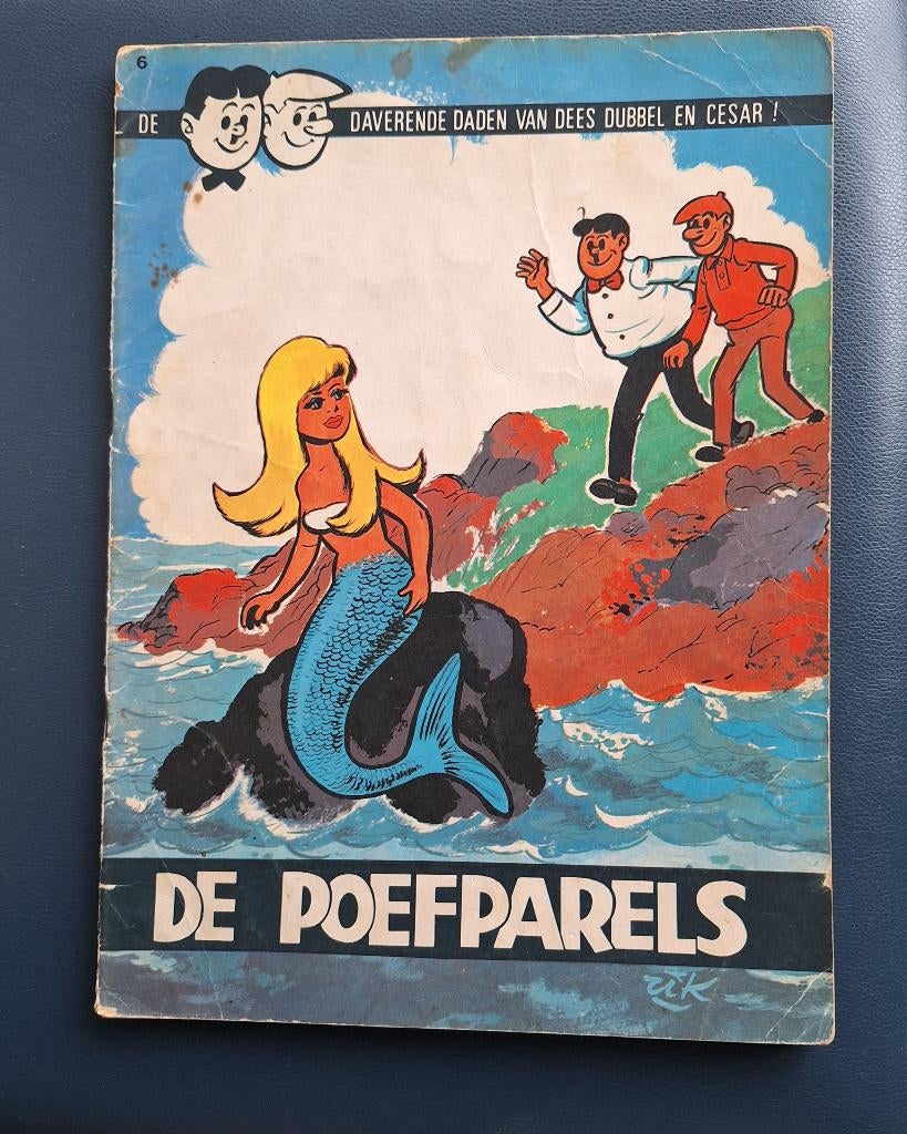 Dees Dubbel- de poefparels, Gelezen, Eén stripboek, Rik Clément, Ophalen of Verzenden