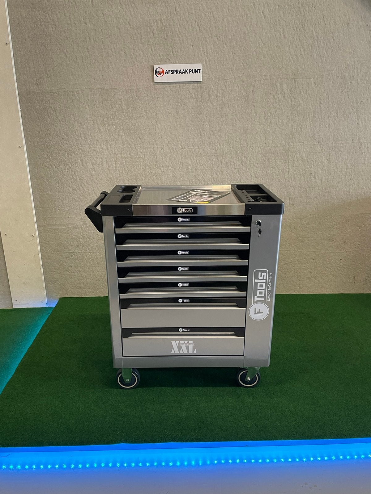 Nieuwe F tools 7 lades,7 gevulde gereedschapwagens, Ophalen, Nieuw