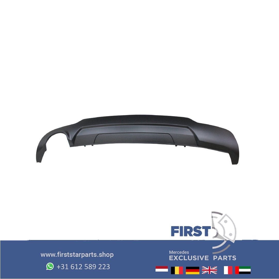 W204 Facelift AMG Diffuser voor Mercedes C Klasse 2011-2014
