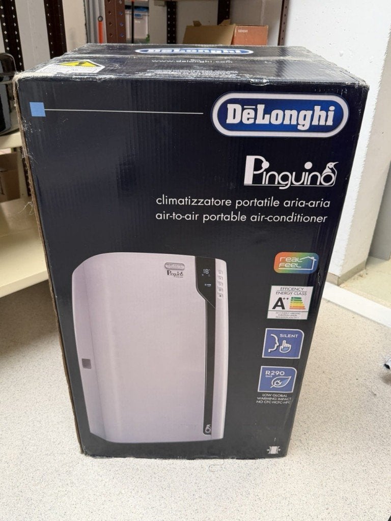 De'Longhi Pinguino PAC EX100, Ophalen of Verzenden, Zo goed als nieuw, Mobiele airco, 100 m³ of groter