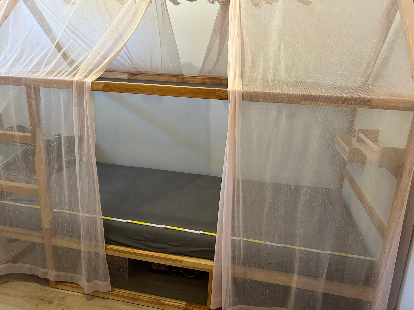 Leuk bed met toebehoren, Kinderen en Baby's, 85 tot 100 cm, Gebruikt, 180 cm of meer, Ophalen