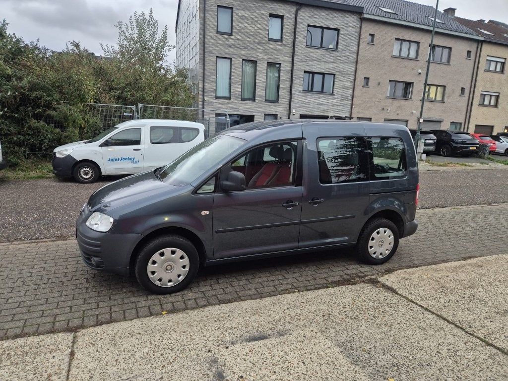 VW Caddy Maxi 1.6i - Airco - 7 zitter mogelijk - 1ste eigen., Auto's, Voorwielaandrijving, 75 kW, Stof, 4 cilinders