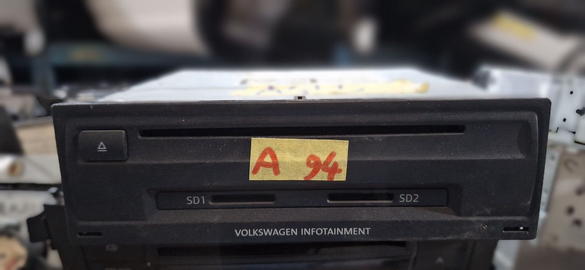 Originele Volkswagen MIB Infotainment / CD-SD Unit - Golf 7, Gebruikt, -, -, Ophalen of Verzenden
