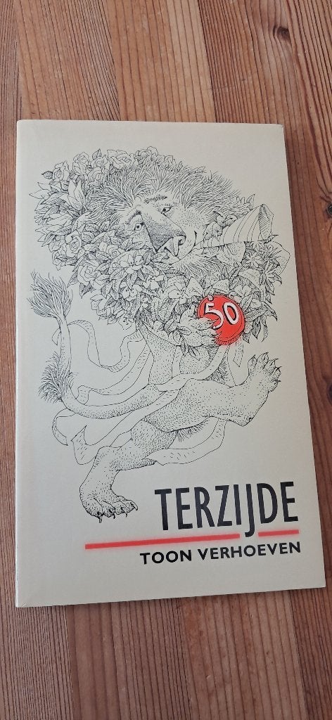 Boek ´ Terzijde ´, Boeken, Humor, Ophalen, Toon Verhoeven, Overige typen, Zo goed als nieuw