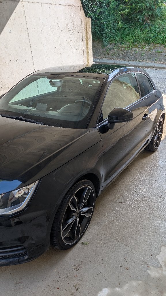 Audi A1 TFSI Ultra zwart, Auto's, Voorwielaandrijving, Stof, A1, Zwart