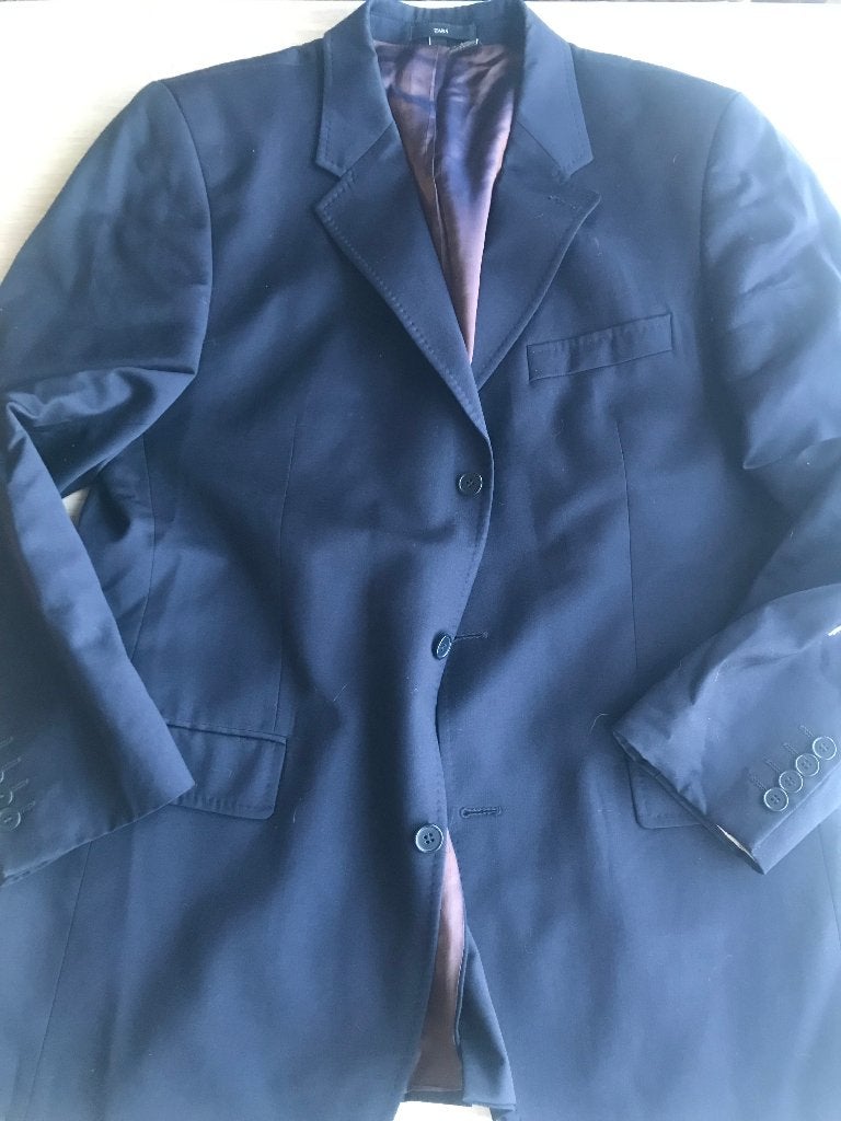 Blazer Zara bleu marine, Enlèvement ou Envoi, Zara Man, Bleu, Taille 52/54 (L)