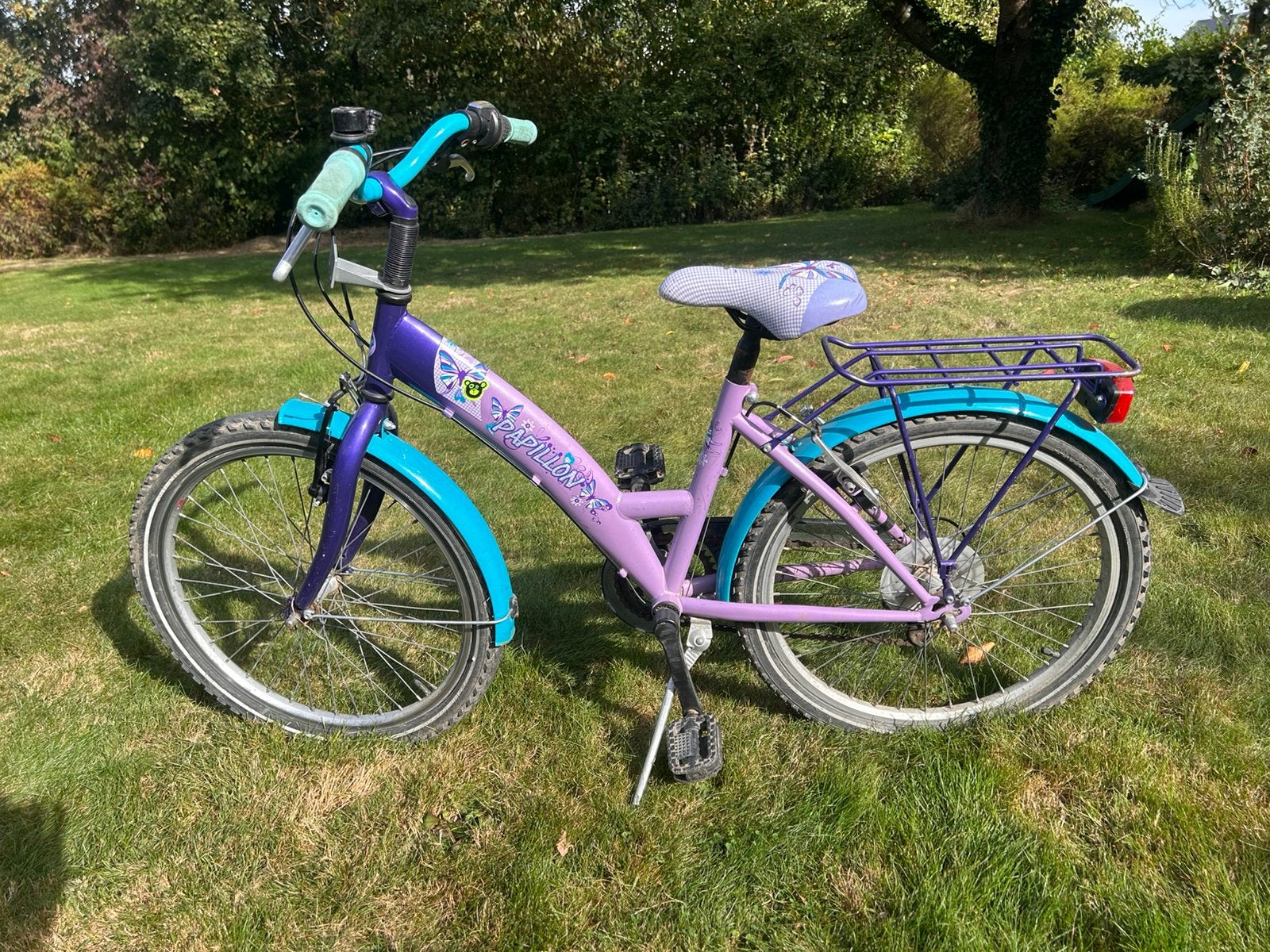 Meisjesfiets voor 5-8 jaar, Fietsen en Brommers, Ophalen, Gebruikt, Velgrem, Versnellingen
