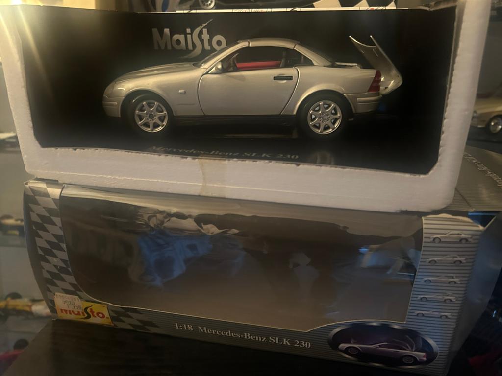 Mercedes 230 Sl dak kan in koffer, Hobby en Vrije tijd, Ophalen, Zo goed als nieuw