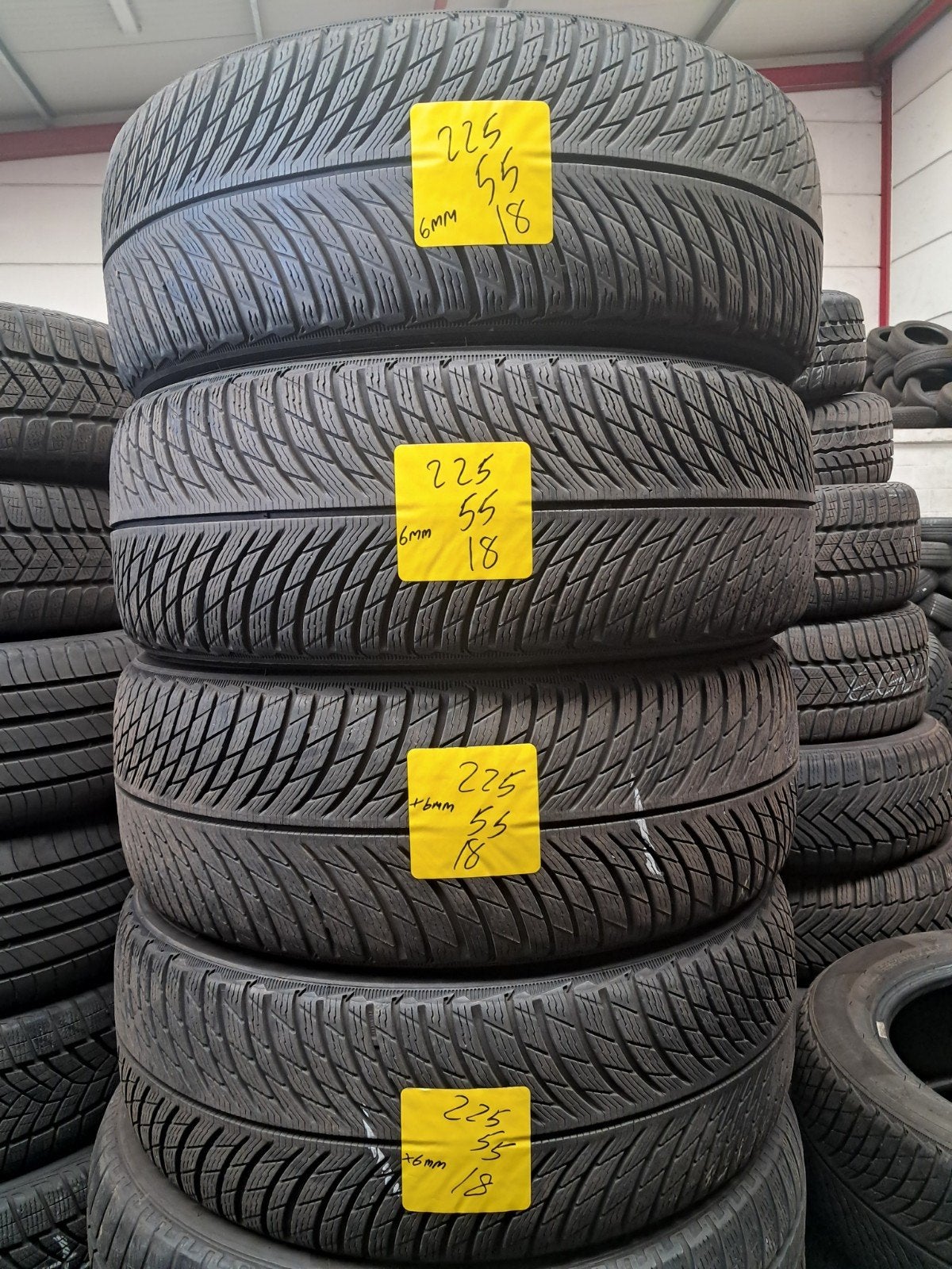 Démo hivernale 225/55/18 225/55r18 2255518, Autos : Pièces & Accessoires, Enlèvement