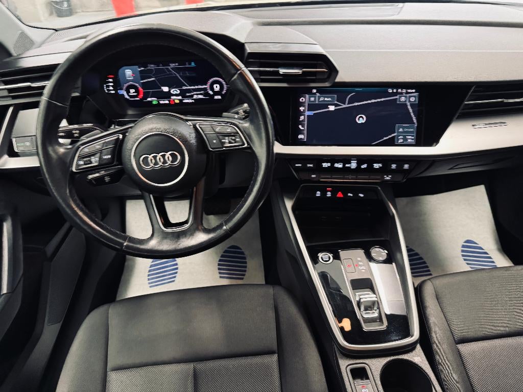 AUDI A3 2.0 TDI, TERUGVORDERBARE BTW, 1 JAAR GARANTIE, Auto's, 118 g/km, Stof, 4 cilinders, Lichtsensor