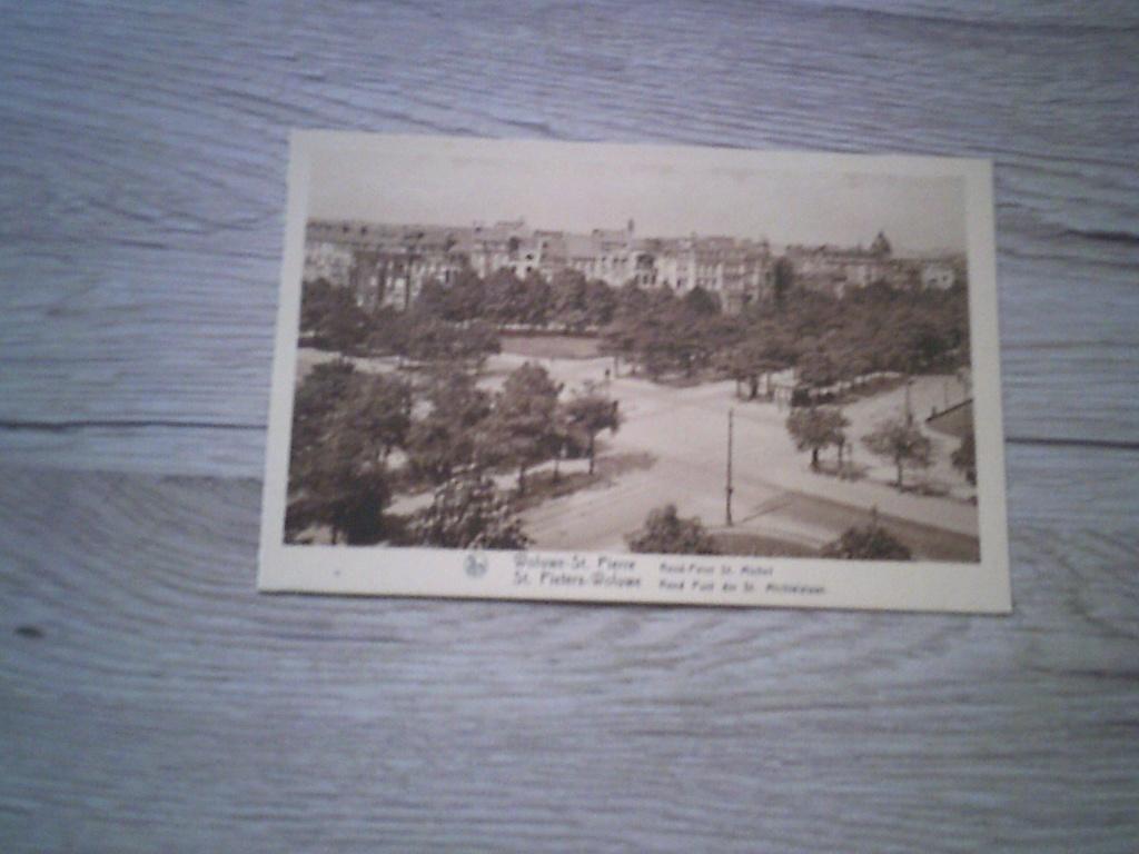 WOLUWE-ST. PIERRE: Rond Point St.Michel, Enlèvement ou Envoi, 1920 à 1940, Non affranchie, Bruxelles (Capitale)