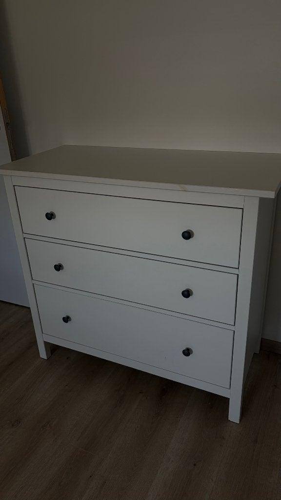 Ladekast Ikea Hemnes, 3 ou 4 tiroirs, 25 à 50 cm, Moins de 100 cm, Scandinavisch