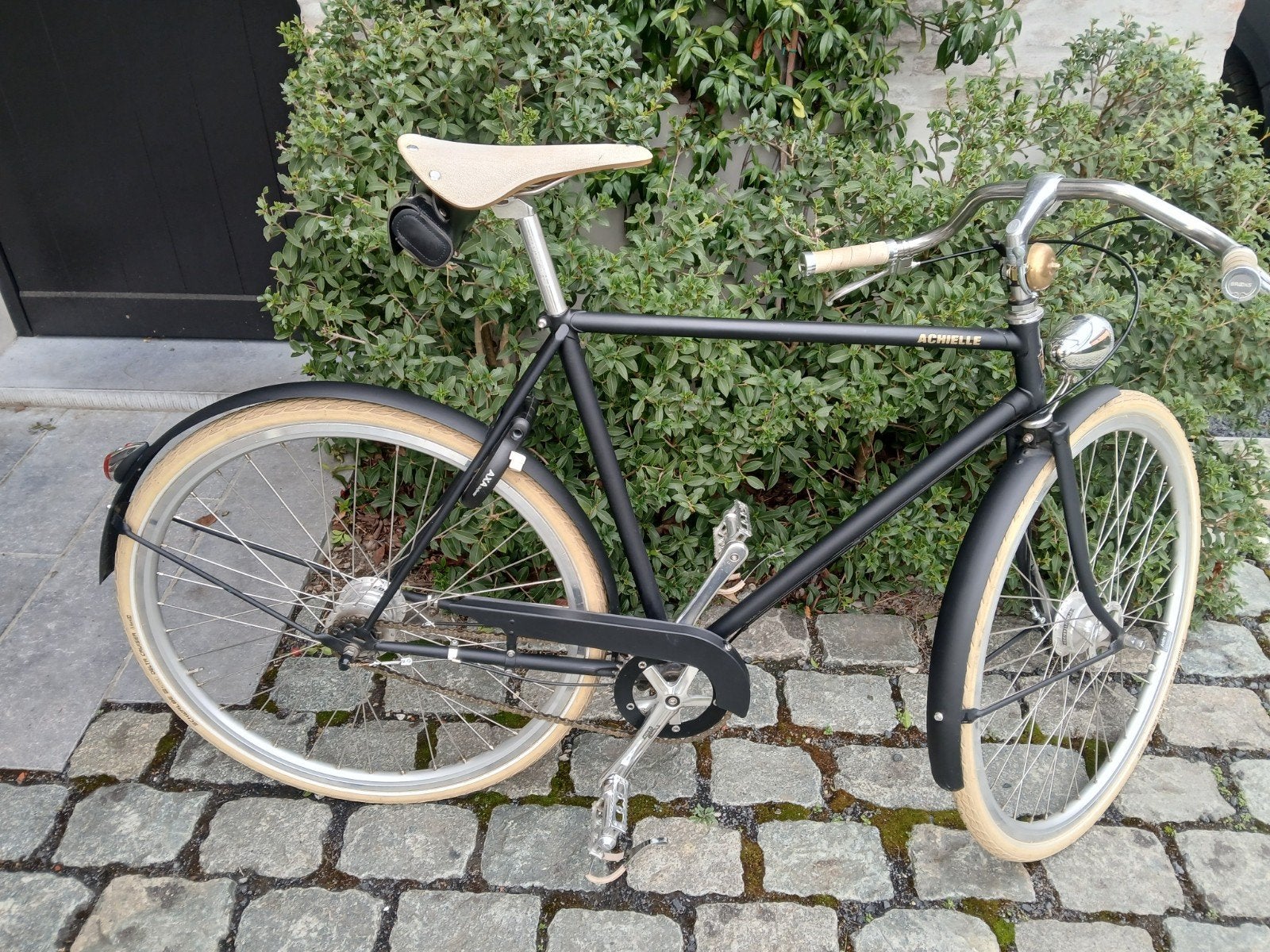 fiets Achielle SAM mat zwart, Fietsen en Brommers, Versnellingen, Zo goed als nieuw, Ophalen, Overige merken