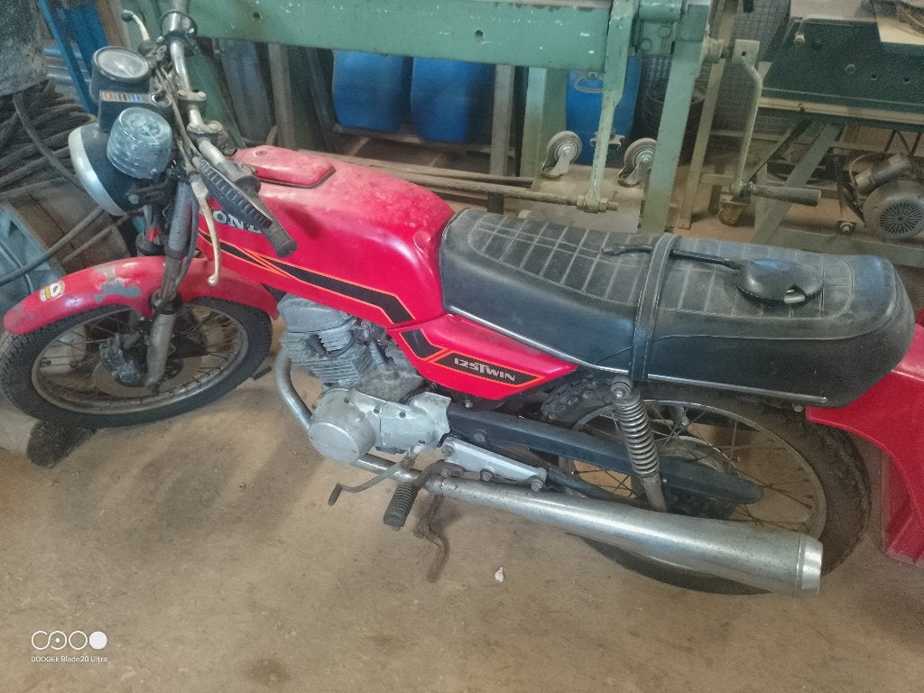 Honda CB125T motorfiets, Motoren, Motoren | Honda, 2 cilinders, Gebruikt, Particulier, 125 cc