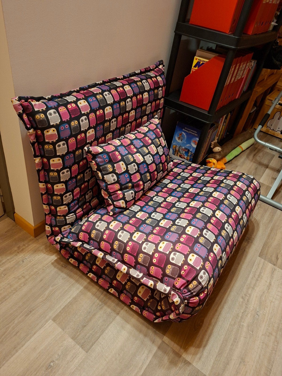 zetel omvormbaar tot slaapbed, Ophalen, Eenpersoons, Meerkleurig, 210 cm