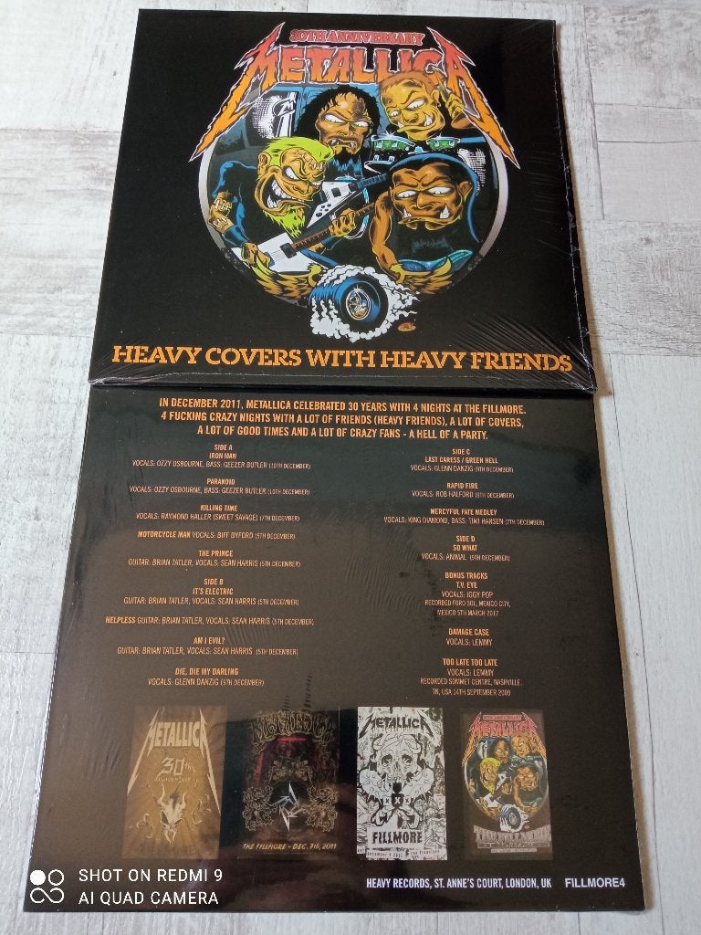 SIN89/Metallica/Mad Season/Incubus/Burzum/Limp Bizkit, Picture disc, Verzenden, Zo goed als nieuw, 12 inch