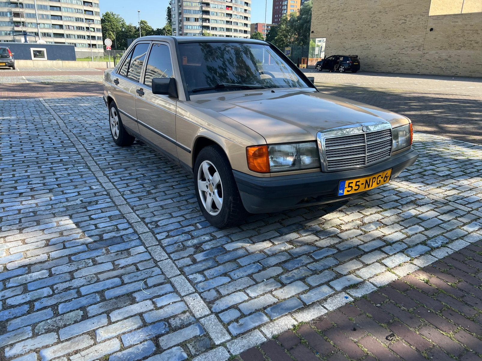 Mercedes 190d w201 belastingvrij, Auto's, Achterwielaandrijving, Overige kleuren, Handgeschakeld, Te koop