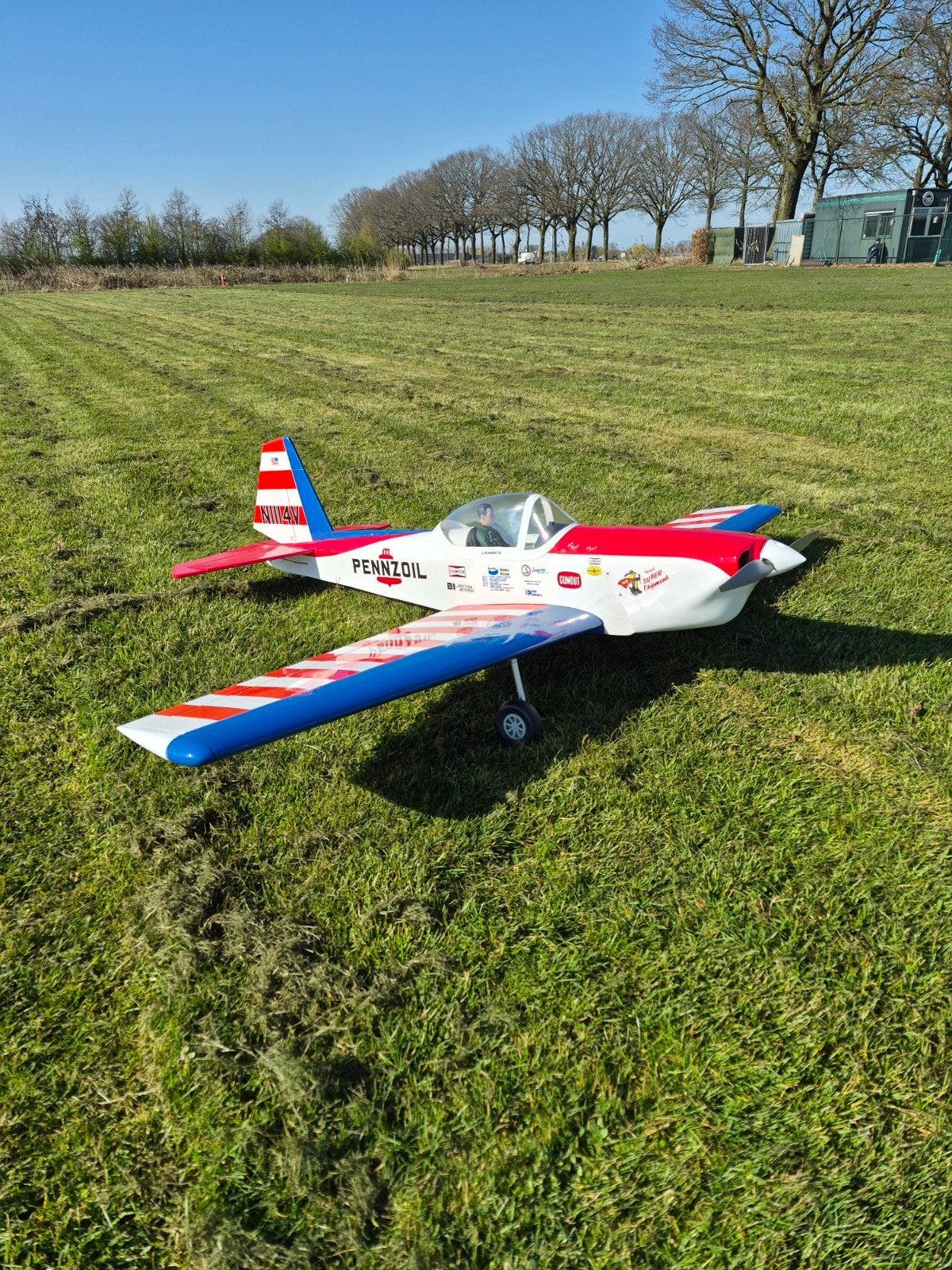 Chipmunk 1,60 mtr Carl Golberg models, Hobby en Vrije tijd, Ophalen