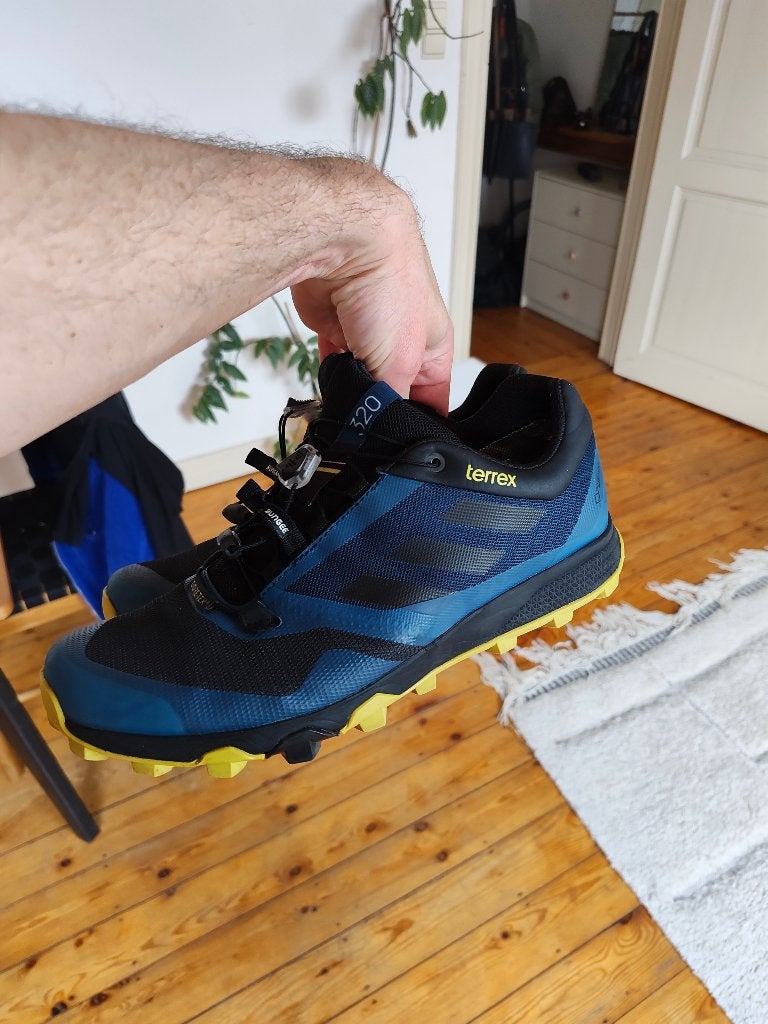 Adidas Terrex 320 (Gore Tex), Kleding | Heren, Ophalen, Blauw, Wandelschoenen, Zo goed als nieuw