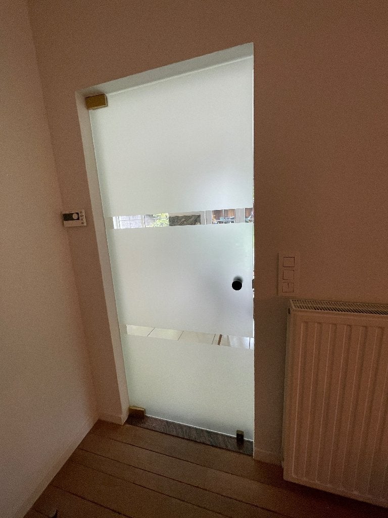 Glazen binnendeur, Ophalen, 80 tot 100 cm, Binnendeur, 200 tot 215 cm