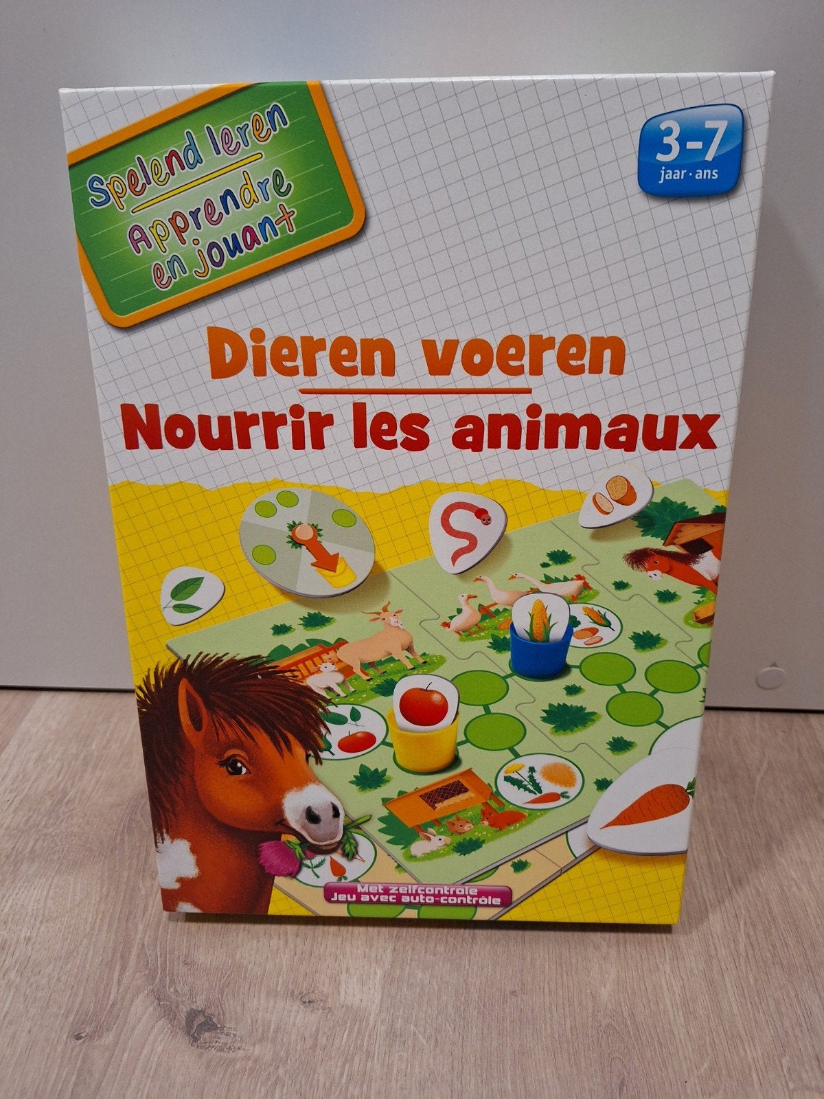 Dieren voeren- spelend leren, Ophalen of Verzenden