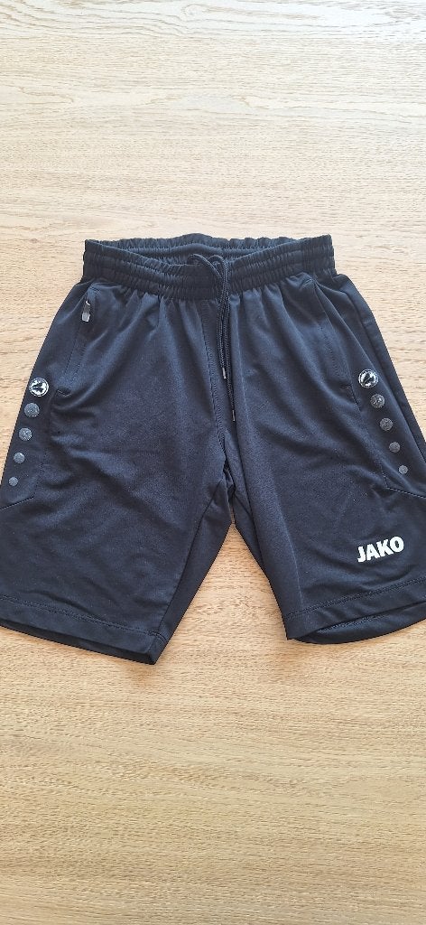 Jako zwarte short 9/10 jaar, Sports & Fitness, Taille XS ou plus petite, Enlèvement ou Envoi, Utilisé, Pantalon