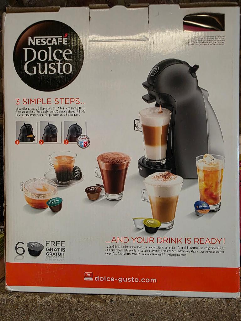 Krups Dolce Gusto Piccolo, Elektronische apparatuur, Koffiezetapparaten, Ophalen, Espresso apparaat, Nieuw, 1 kopje