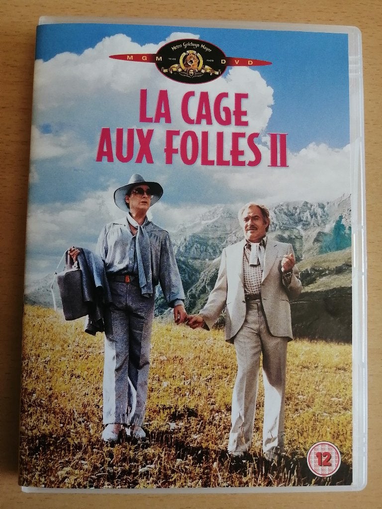 DVD La Cage aux folles 2 d'Édouard Molinaro, Cd's en Dvd's, Dvd's | Komedie, Klassieker, Ophalen of Verzenden, Zo goed als nieuw