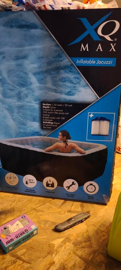Nieuwe jacuzzi, Sport en Fitness