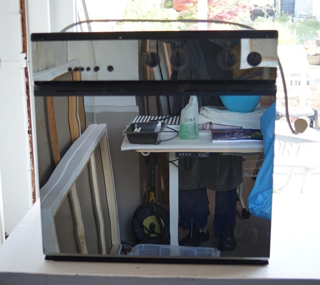 Oven , hetelucht en magnetron, in werkende staat, Elektronische apparatuur, Ovens, Ophalen, Heteluchtoven, Inbouw, Microgolffunctie