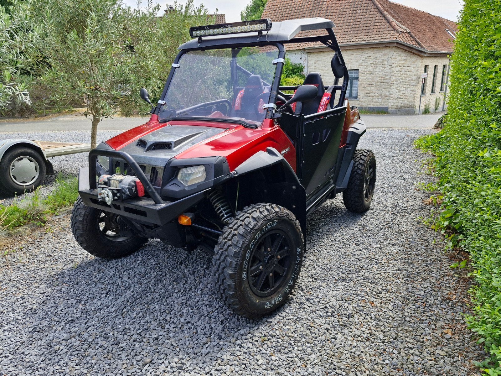 Buggy Polaris RZR 800 cc, Motos