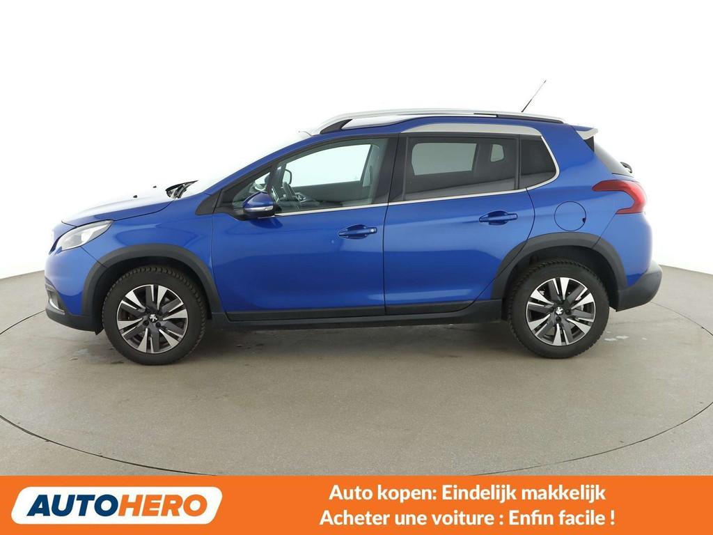 Peugeot 2008 1.2 PureTech Allure (bj 2019, automaat), Gebruikt, 1199 cc, Blauw, 96 kW