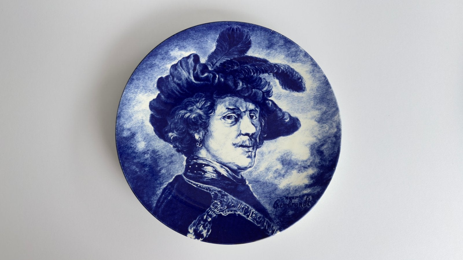 Boch La Louvière Delft sierbord Rembrandt, Enlèvement ou Envoi