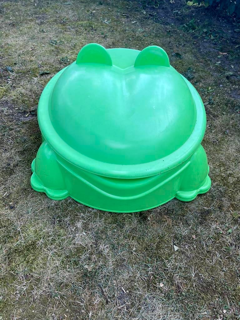 Kinder zandbak / waterbak met deksel, Kinderen en Baby's, Ophalen, Gebruikt