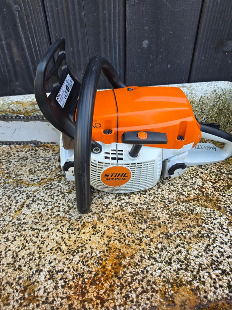 Stihl ms 261c kettingzaag, Tuin en Terras, Ophalen