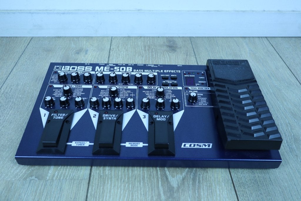 Boss ME-50B Bass Multiple Effects / Bas Multi-effectpedaal, Musique & Instruments, Enlèvement, Utilisé, Compresseur