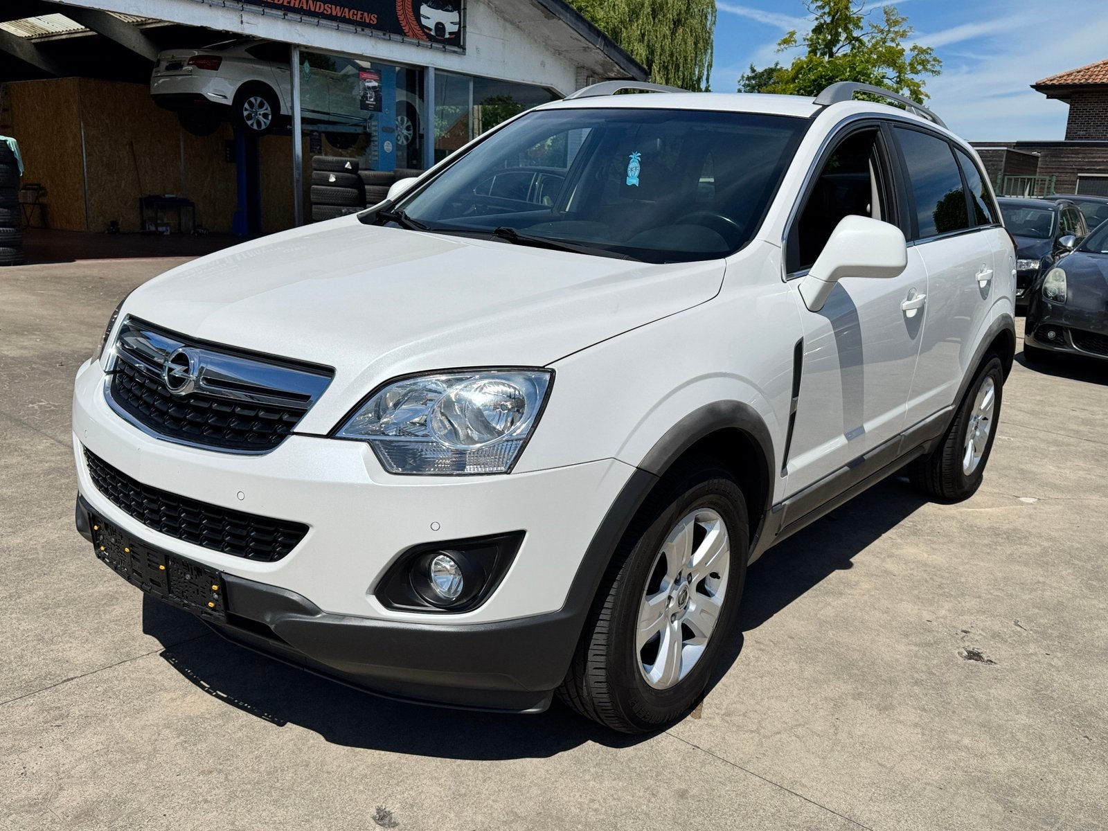 Opel Antara 2.2L Diesel 2015 Met 127000 Klm, Auto's, Wit, Bedrijf, Antara, Te koop