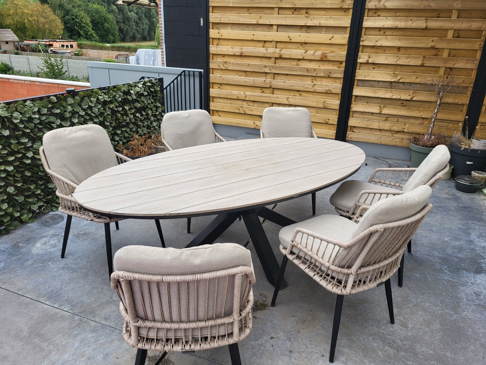 Tuinset als nieuw!, Tuin en Terras, Ophalen, Tuinset