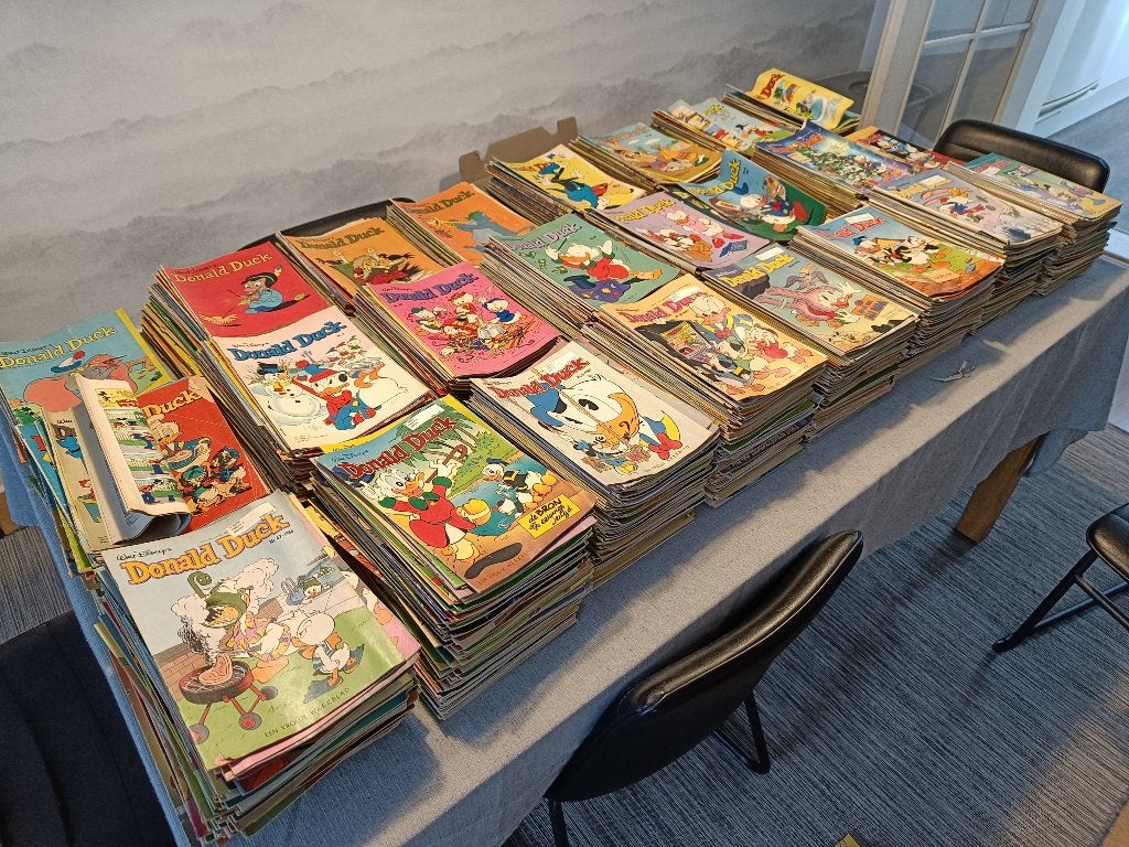 Vijftien jaargangen Donald Ducks, Ophalen, Gelezen